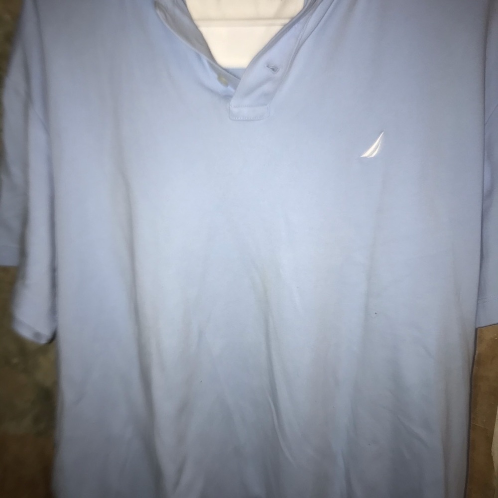 Means nautical short sleeve shirt